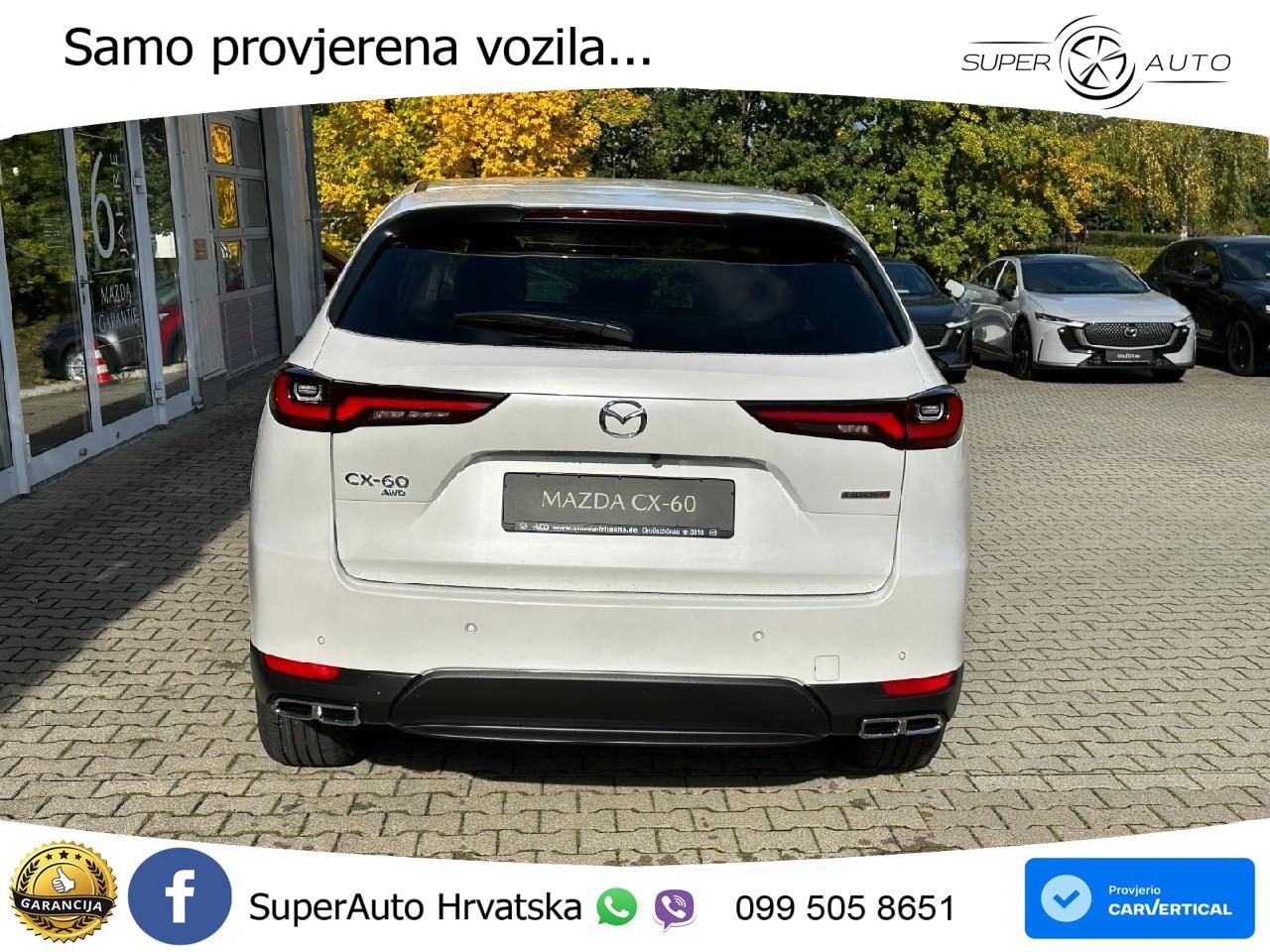 Mazda CX-60 3.3 e-Skyactiv D (254 KS) AWD Automatic LED+GR SJED+ACC