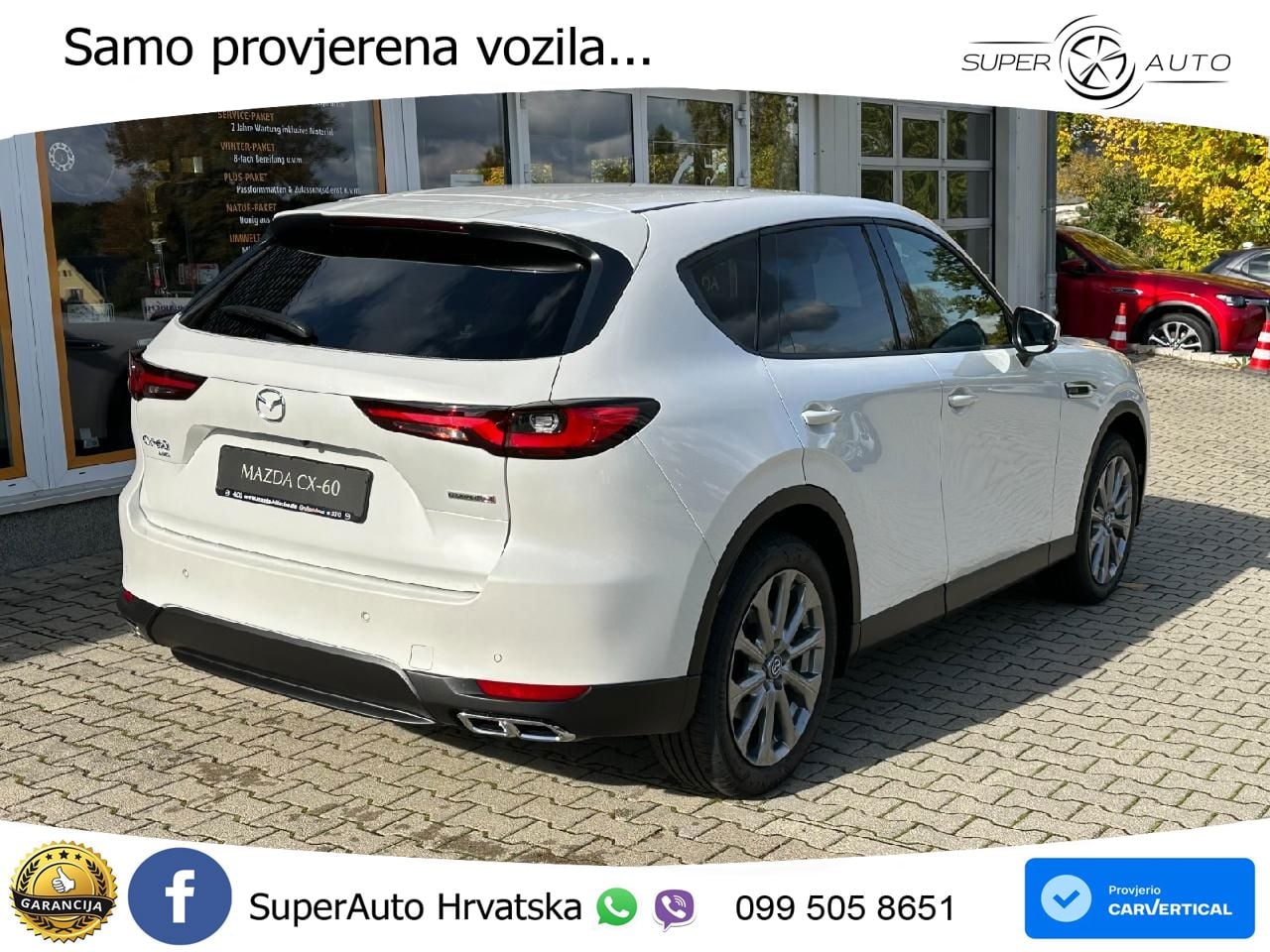 Mazda CX-60 3.3 e-Skyactiv D (254 KS) AWD Automatic LED+GR SJED+ACC