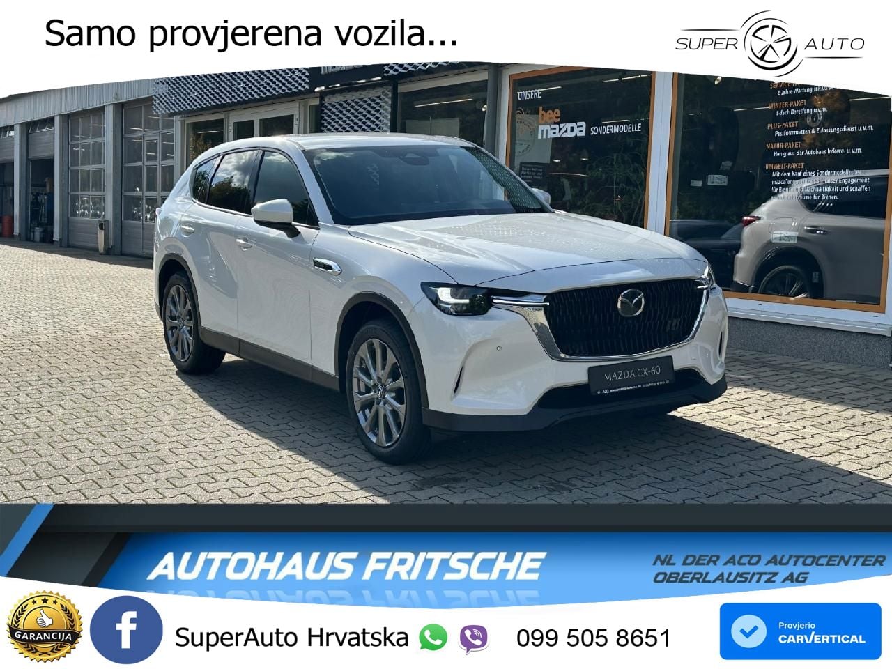 Mazda CX-60 3.3 e-Skyactiv D (254 KS) AWD Automatic LED+GR SJED+ACC