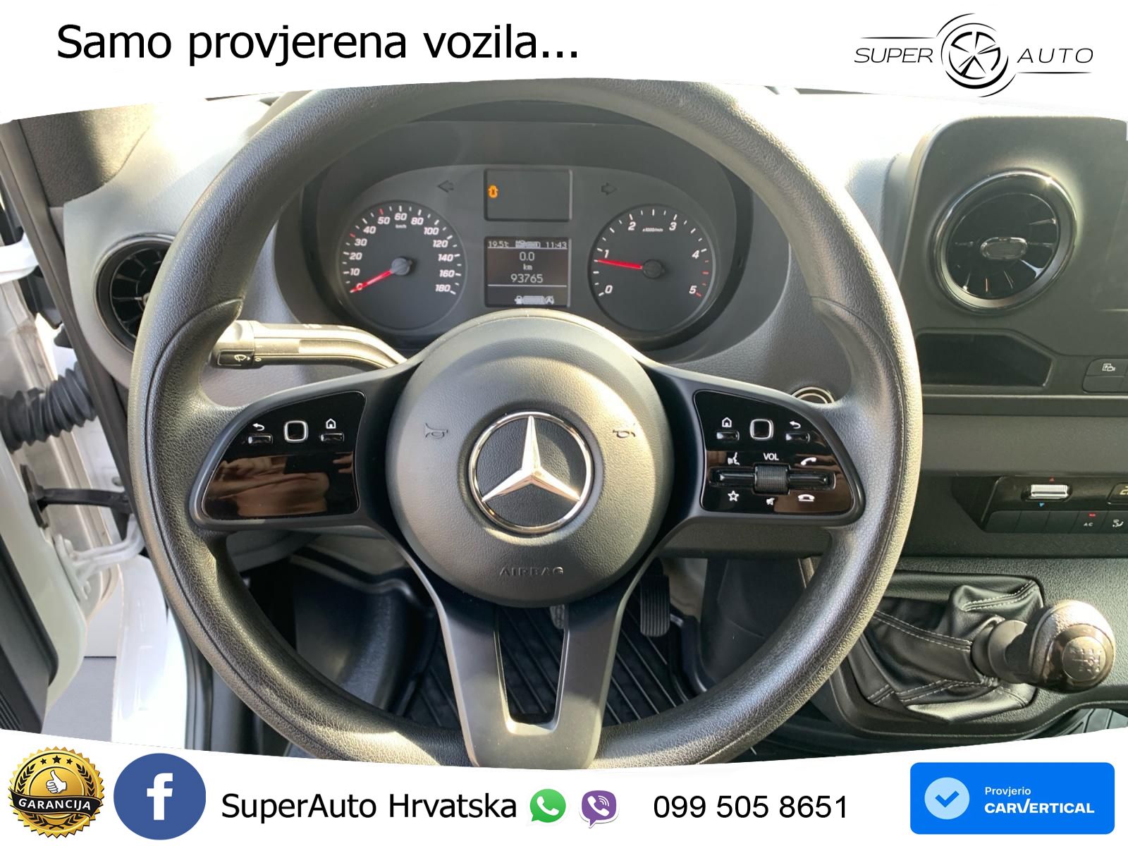 Mercedes-Benz Sprinter 215 L1H1 **KLIMA/MBUX/KAM** 150 KS