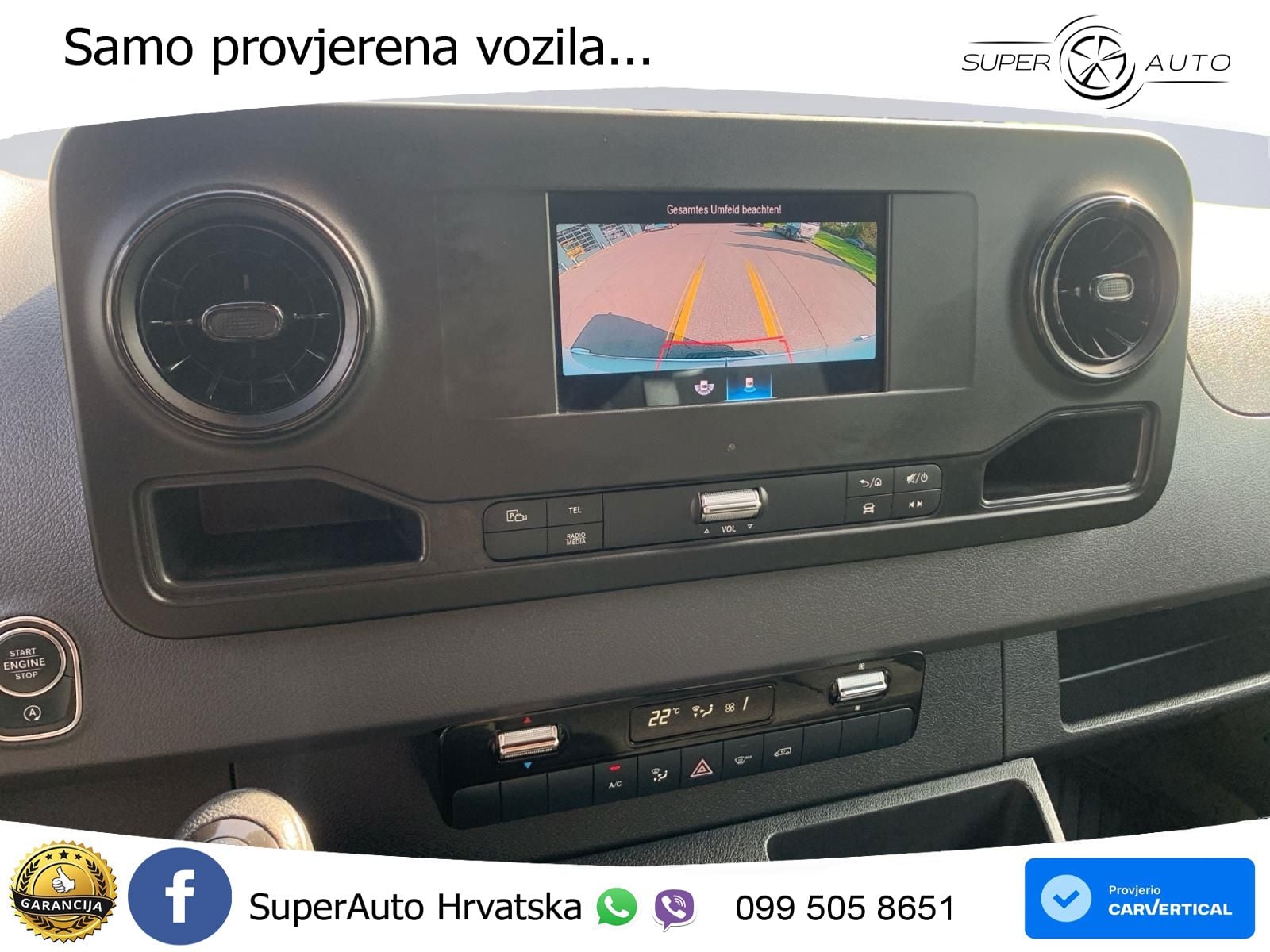 Mercedes-Benz Sprinter 215 L1H1 **KLIMA/MBUX/KAM** 150 KS