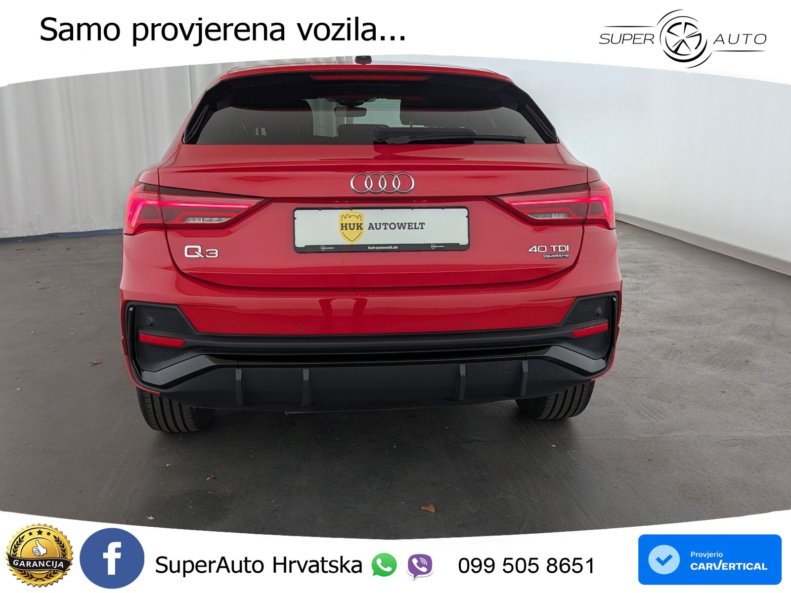 Audi Q3 40 TDI (190 KS) quattro S tronic S line