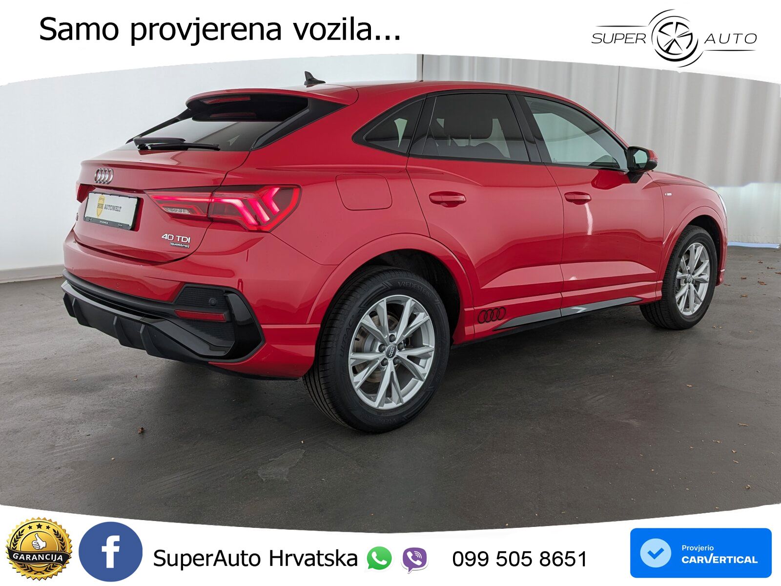 Audi Q3 40 TDI (190 KS) quattro S tronic S line