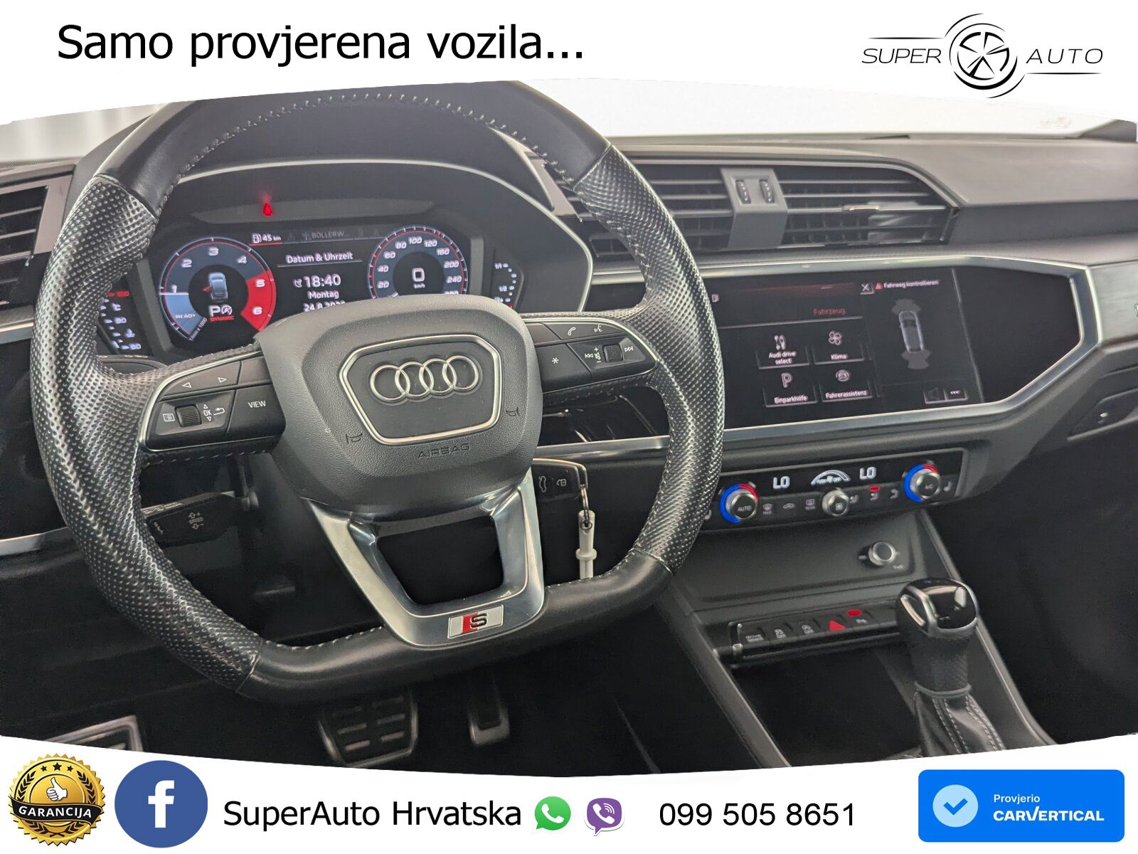 Audi Q3 40 TDI (190 KS) quattro S tronic S line