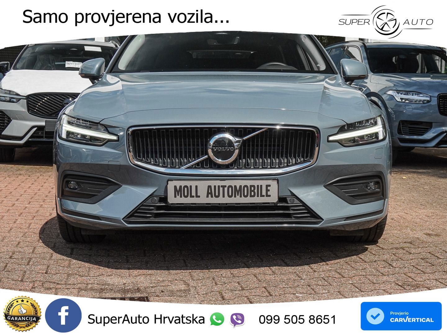 Volvo V60 2.0 B3 DCT LED+GR SJED+ACC