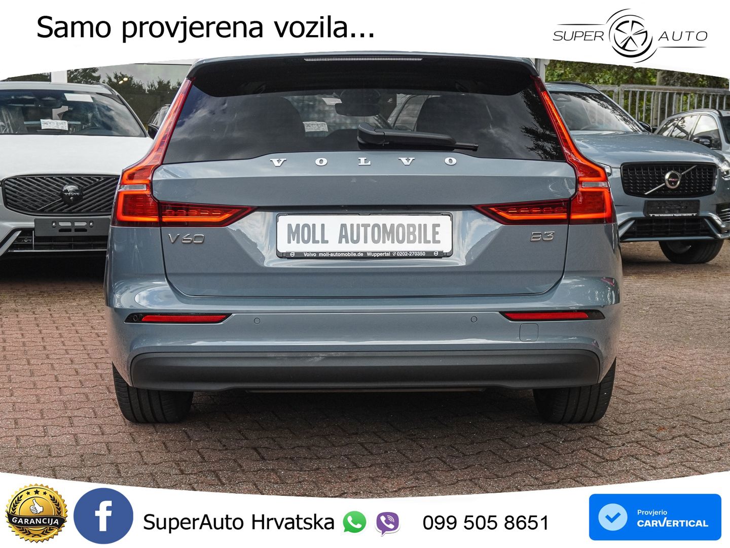 Volvo V60 2.0 B3 DCT LED+GR SJED+ACC