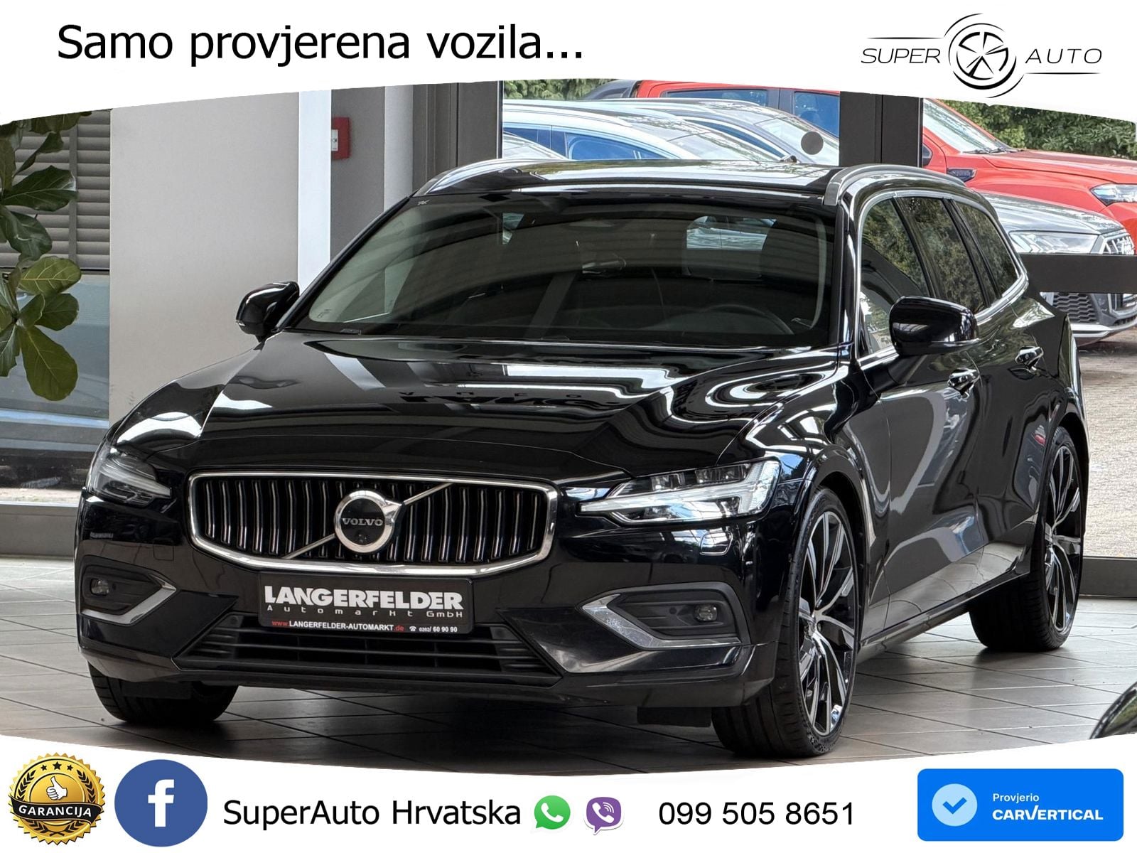Volvo V60 2.0 B4 Diesel Geartronic LED+GR SJED+ACC