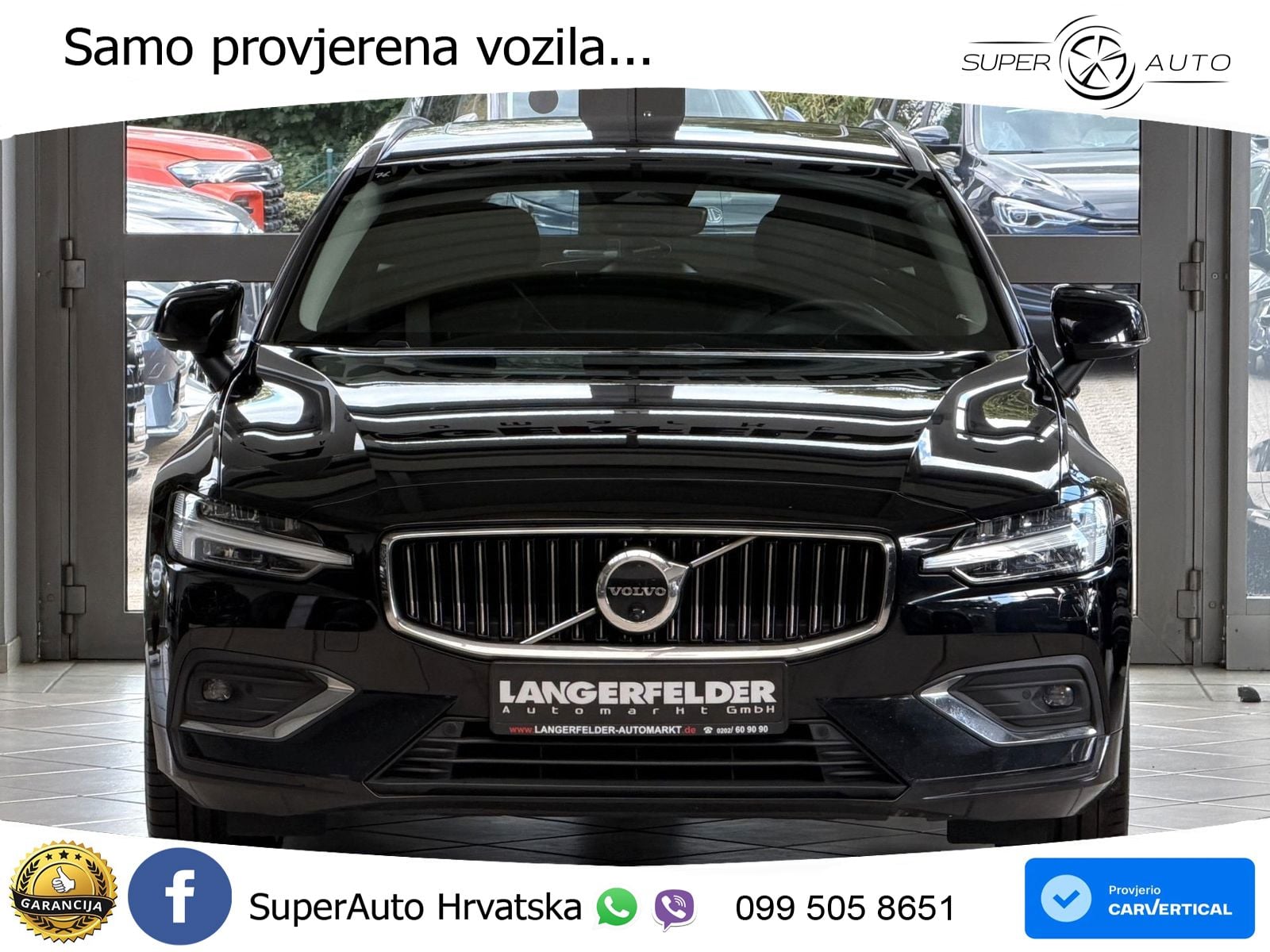 Volvo V60 2.0 B4 Diesel Geartronic LED+GR SJED+ACC