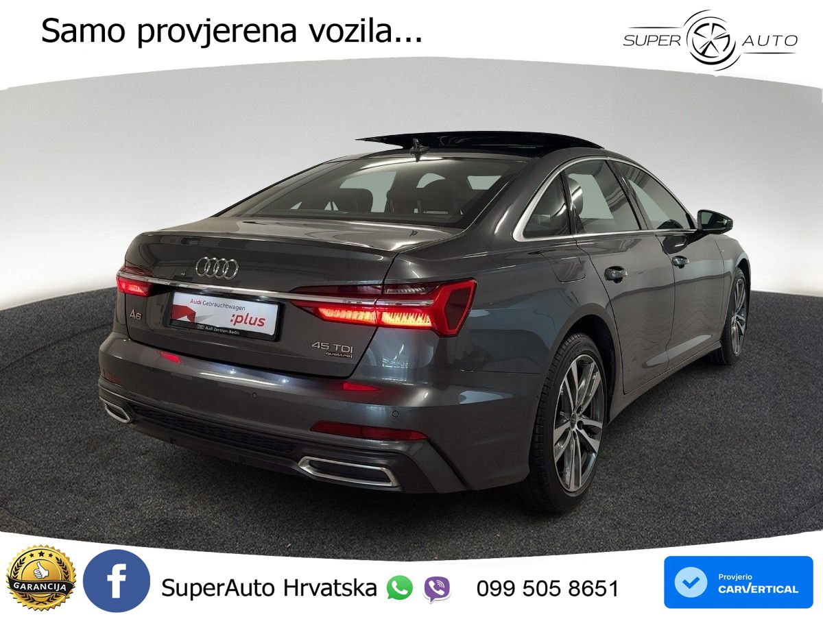 Audi A6 45 TDI V6 (245 KS) quattro ultra S tronic advanced LED+GR SJED+ACC