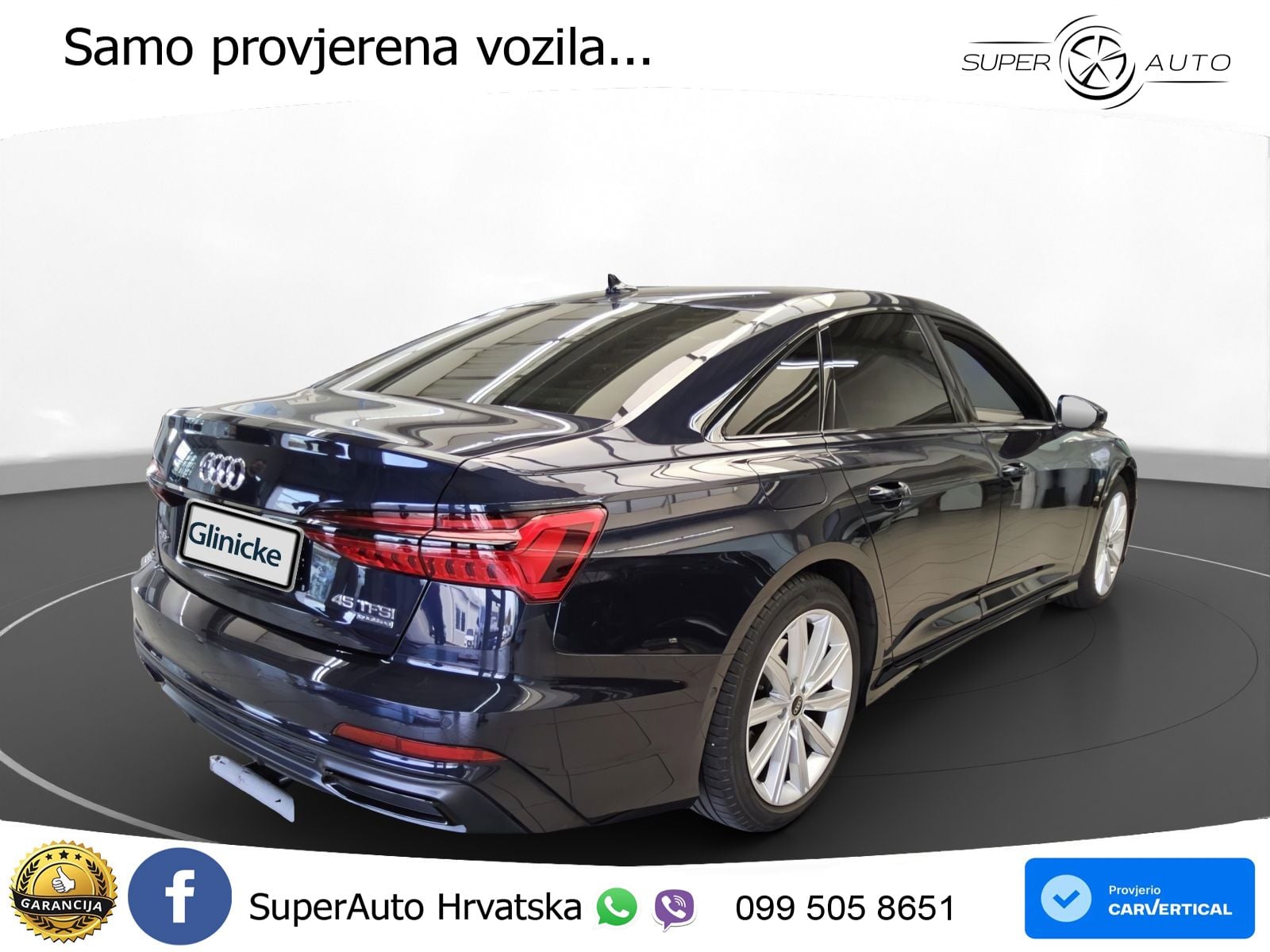 Audi A6 45 TFSI (265 KS) quattro ultra S tronic MATRIX+GR SJED+KAM