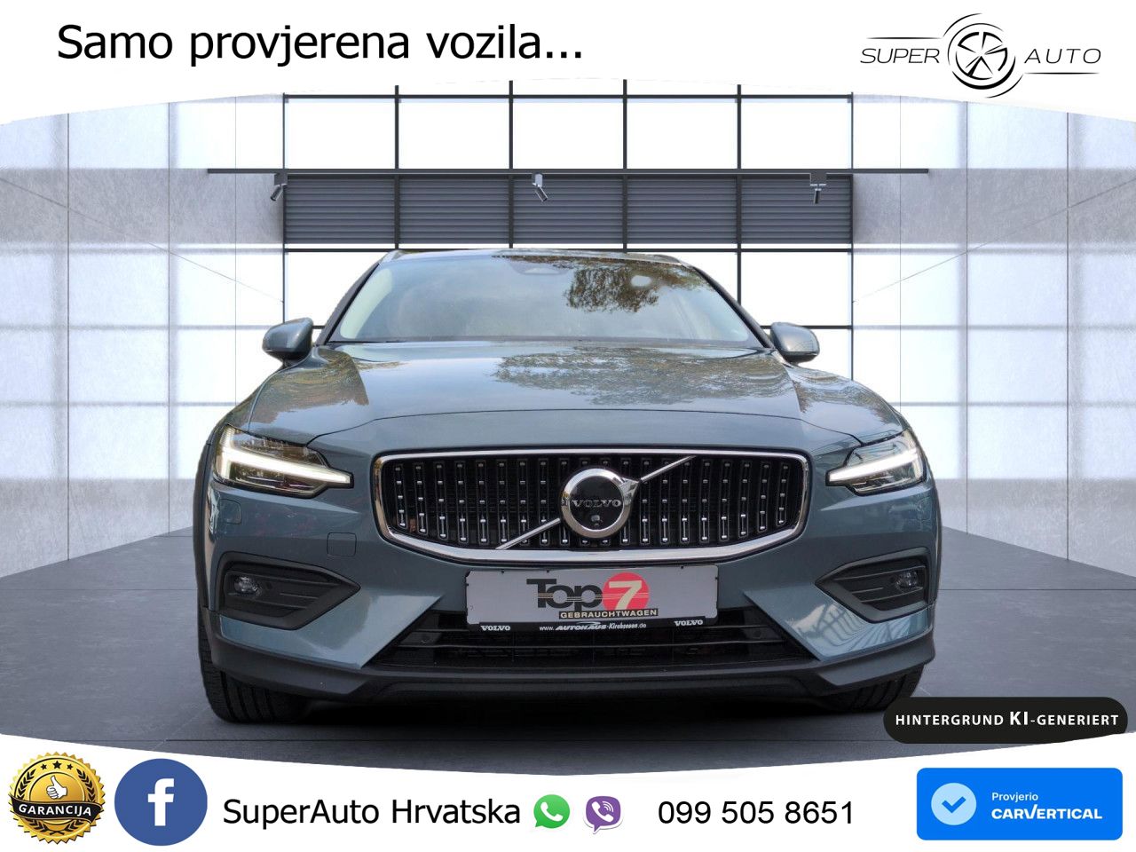 Volvo V60 Cross Country 2.0 B5 AWD Automatic LED+GR SJED+ACC