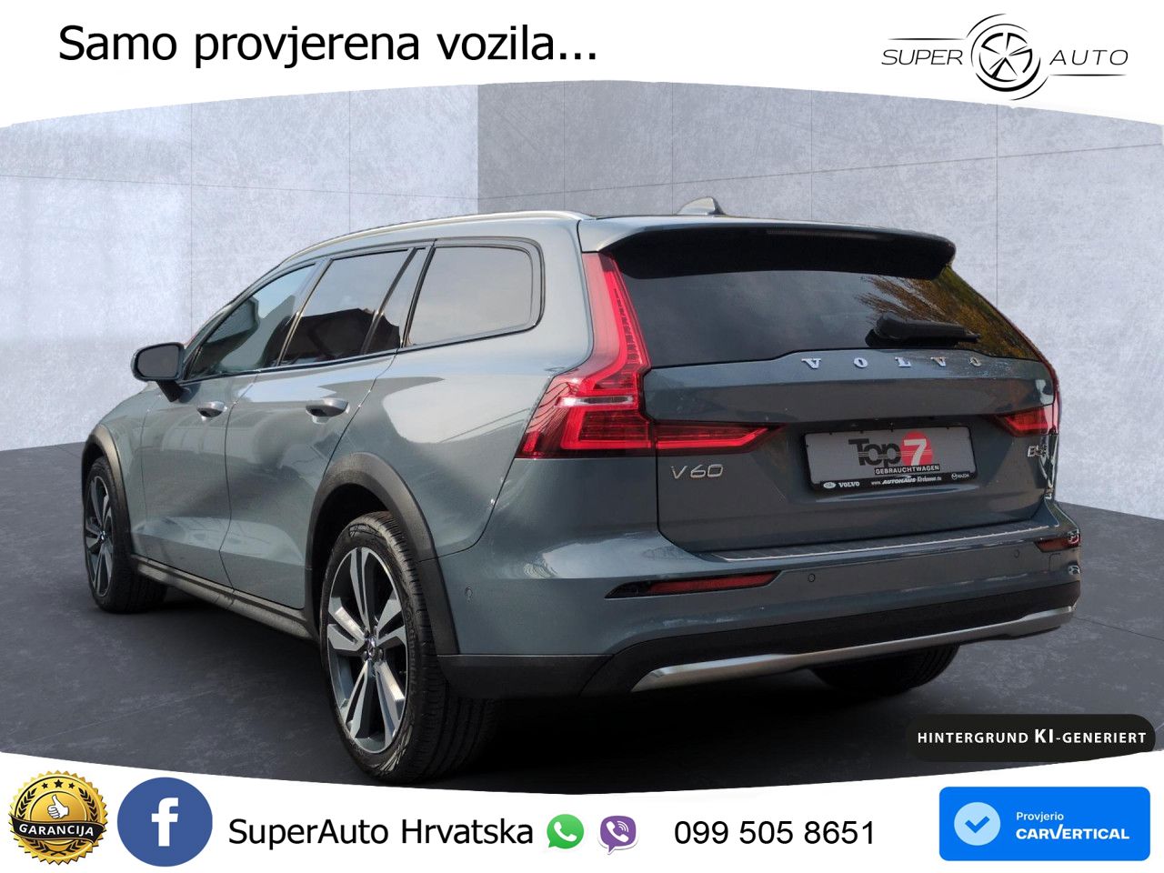 Volvo V60 Cross Country 2.0 B5 AWD Automatic LED+GR SJED+ACC