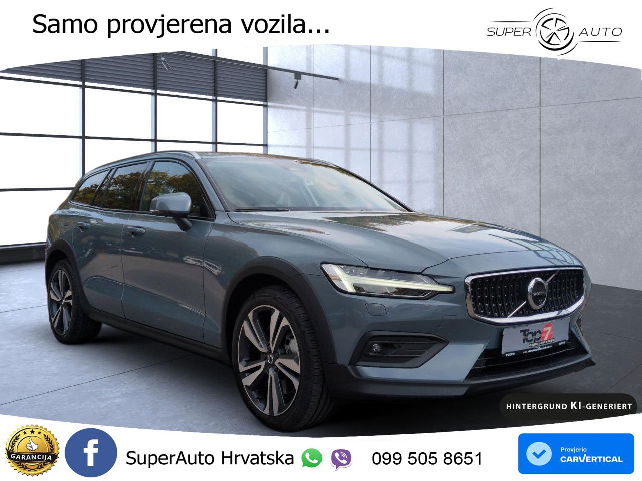 Volvo V60 Cross Country 2.0 B5 AWD Automatic LED+GR SJED+ACC