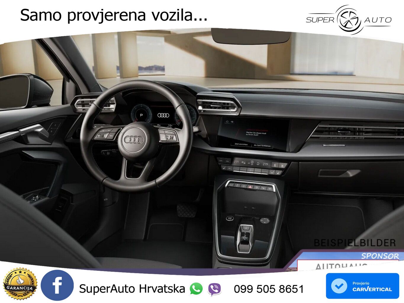 Audi A3 Limuzina 40 TFSI (204 KS) quattro S tronic S line LED+GR SJED+ACC