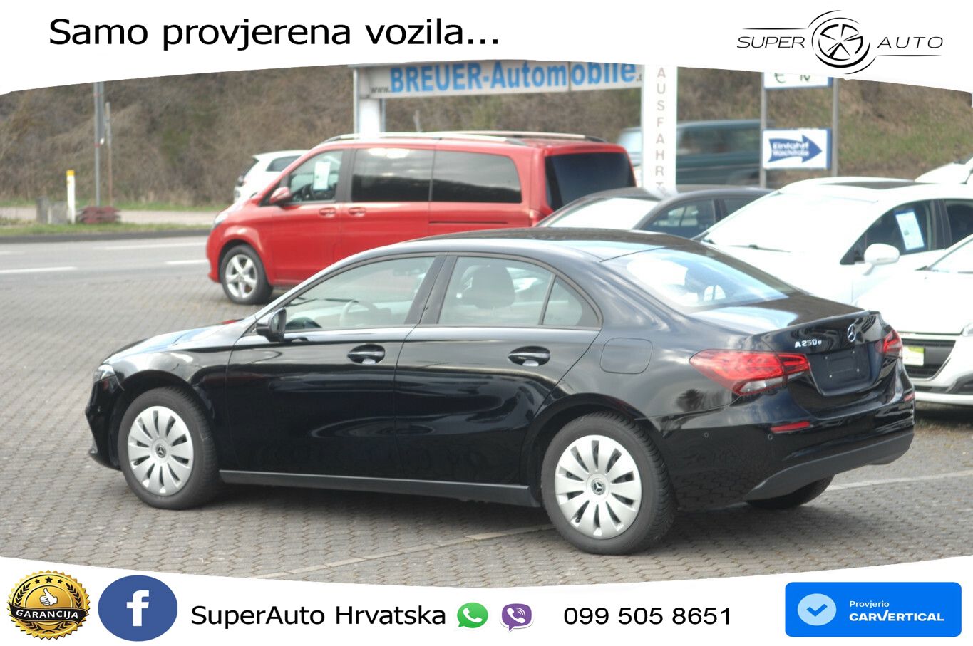 Mercedes-Benz A 250e 8G-DCT