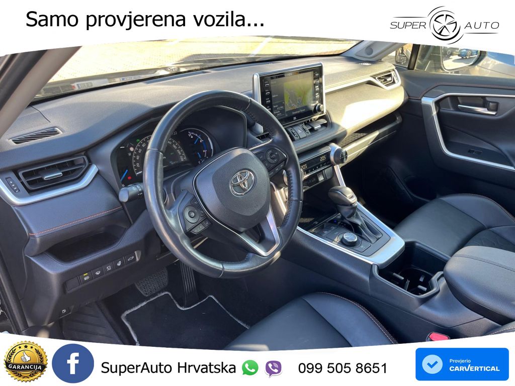 Toyota RAV4 2.5 (222 KS) Hybrid E-Four e-CVT LED+GR SJED+ACC