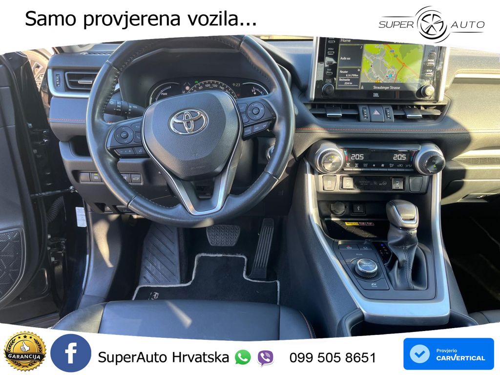 Toyota RAV4 2.5 (222 KS) Hybrid E-Four e-CVT LED+GR SJED+ACC