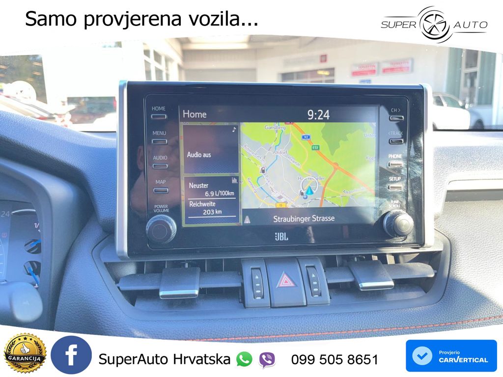 Toyota RAV4 2.5 (222 KS) Hybrid E-Four e-CVT LED+GR SJED+ACC
