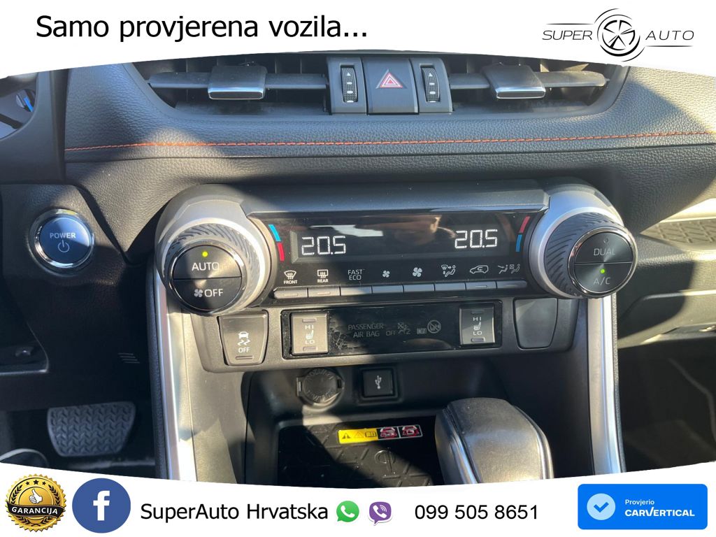 Toyota RAV4 2.5 (222 KS) Hybrid E-Four e-CVT LED+GR SJED+ACC