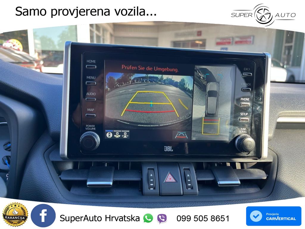 Toyota RAV4 2.5 (222 KS) Hybrid E-Four e-CVT LED+GR SJED+ACC