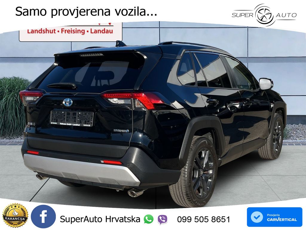 Toyota RAV4 2.5 (222 KS) Hybrid E-Four e-CVT LED+GR SJED+ACC