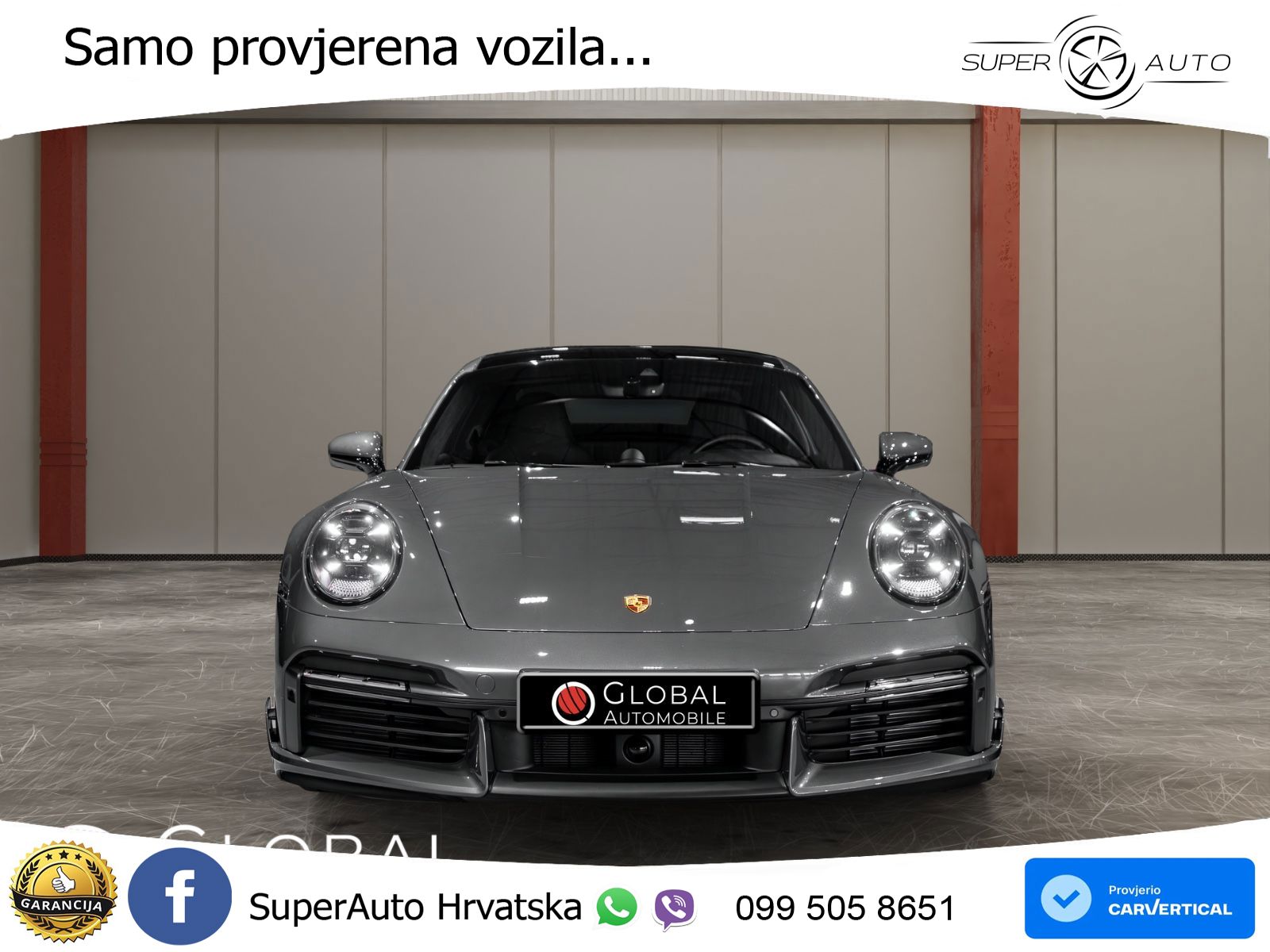 Porsche 911 Turbo S 3.8 (650 KS) PDK LED+GR SJED+ACC