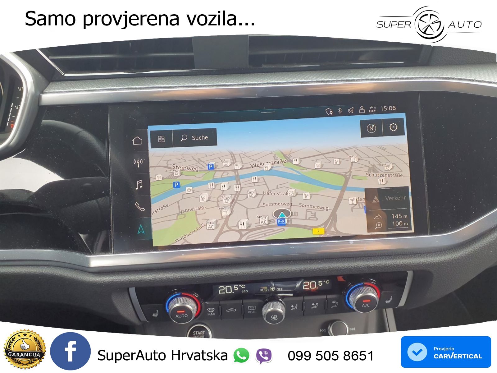 Audi Q3 45 TFSIe (245 KS) S tronic S line LED+GR SJED+ACC