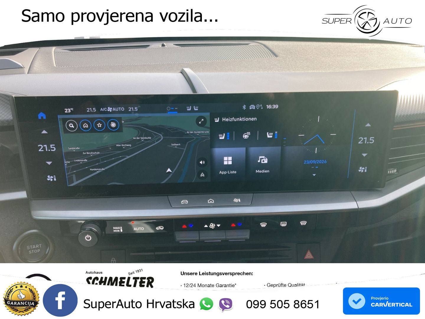 Opel Grandland 1.2 Turbo (145 KS) Hybrid eDCT GS LED+GR SJED+ACC