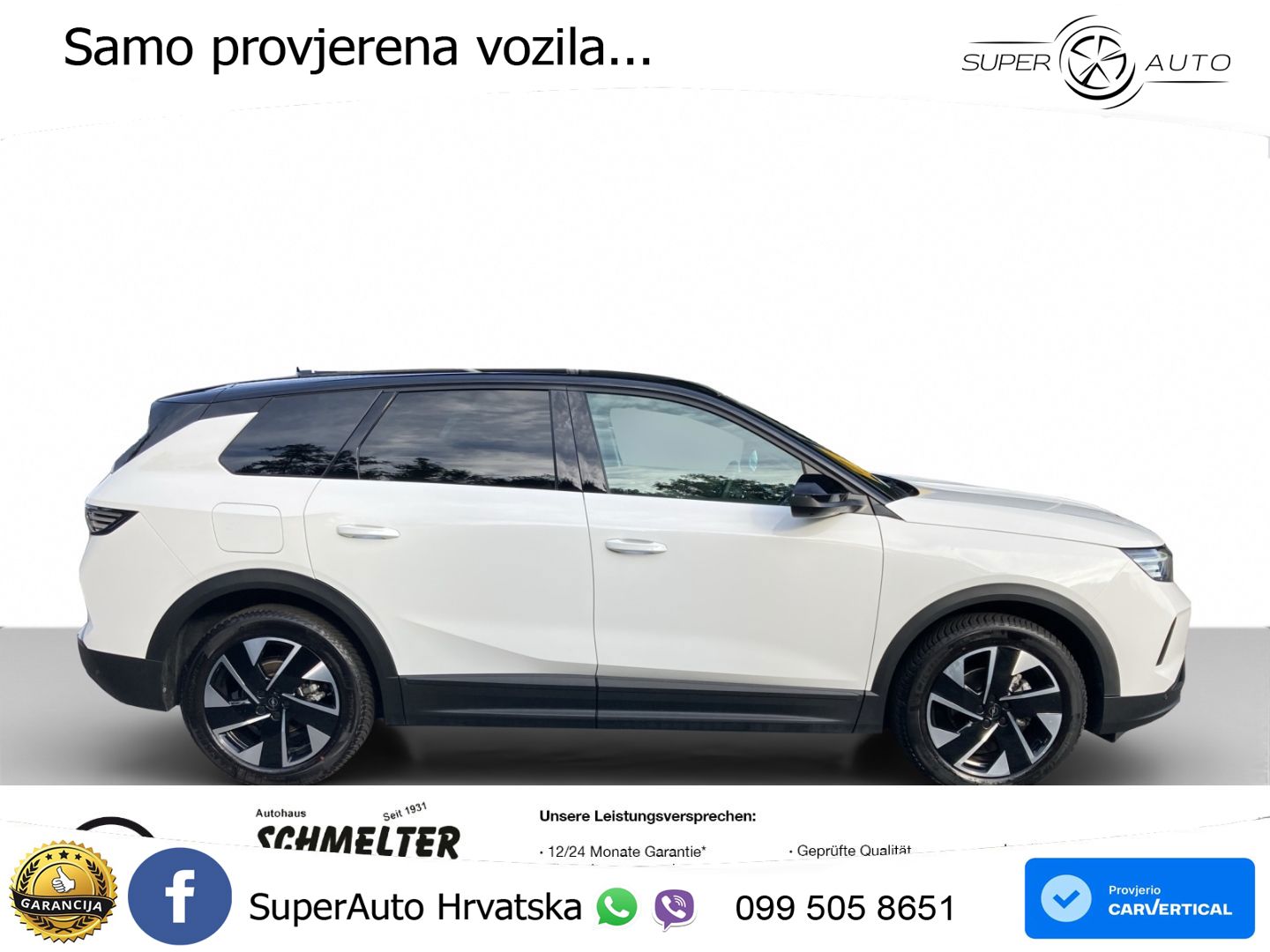 Opel Grandland 1.2 Turbo (145 KS) Hybrid eDCT GS LED+GR SJED+ACC