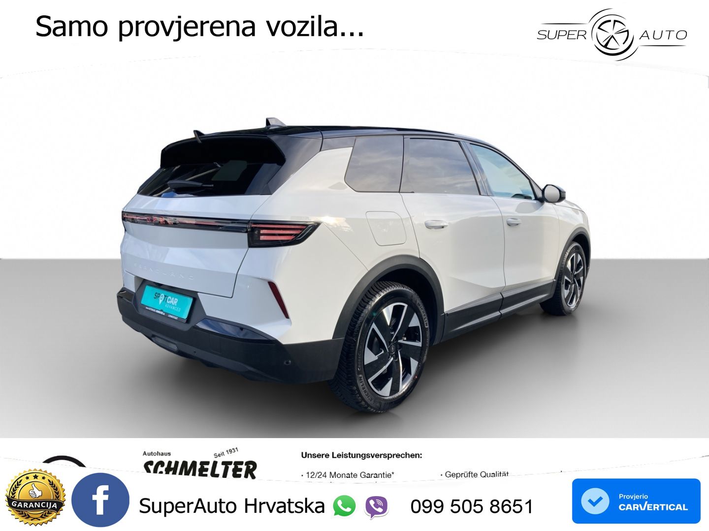 Opel Grandland 1.2 Turbo (145 KS) Hybrid eDCT GS LED+GR SJED+ACC