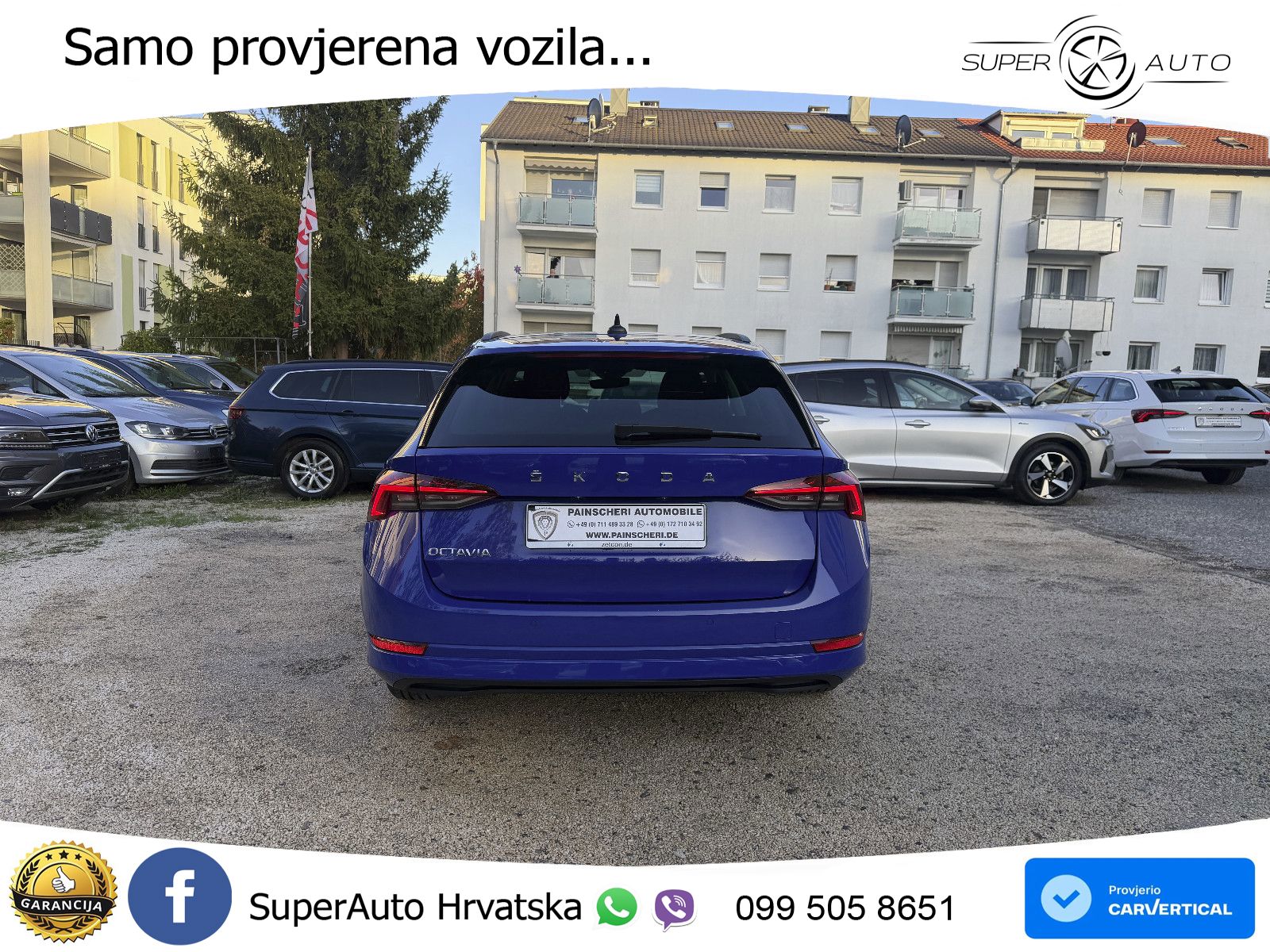 Škoda Octavia Combi 2.0 TDI (150 KS) DSG LED+GR SJED+ACC