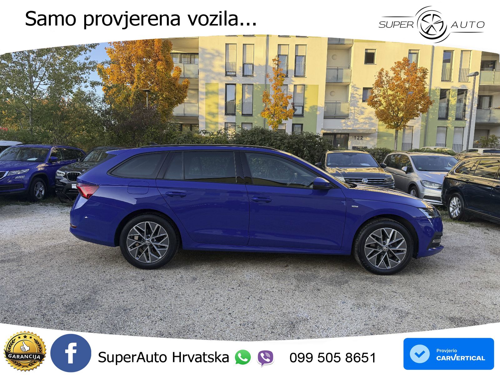 Škoda Octavia Combi 2.0 TDI (150 KS) DSG LED+GR SJED+ACC