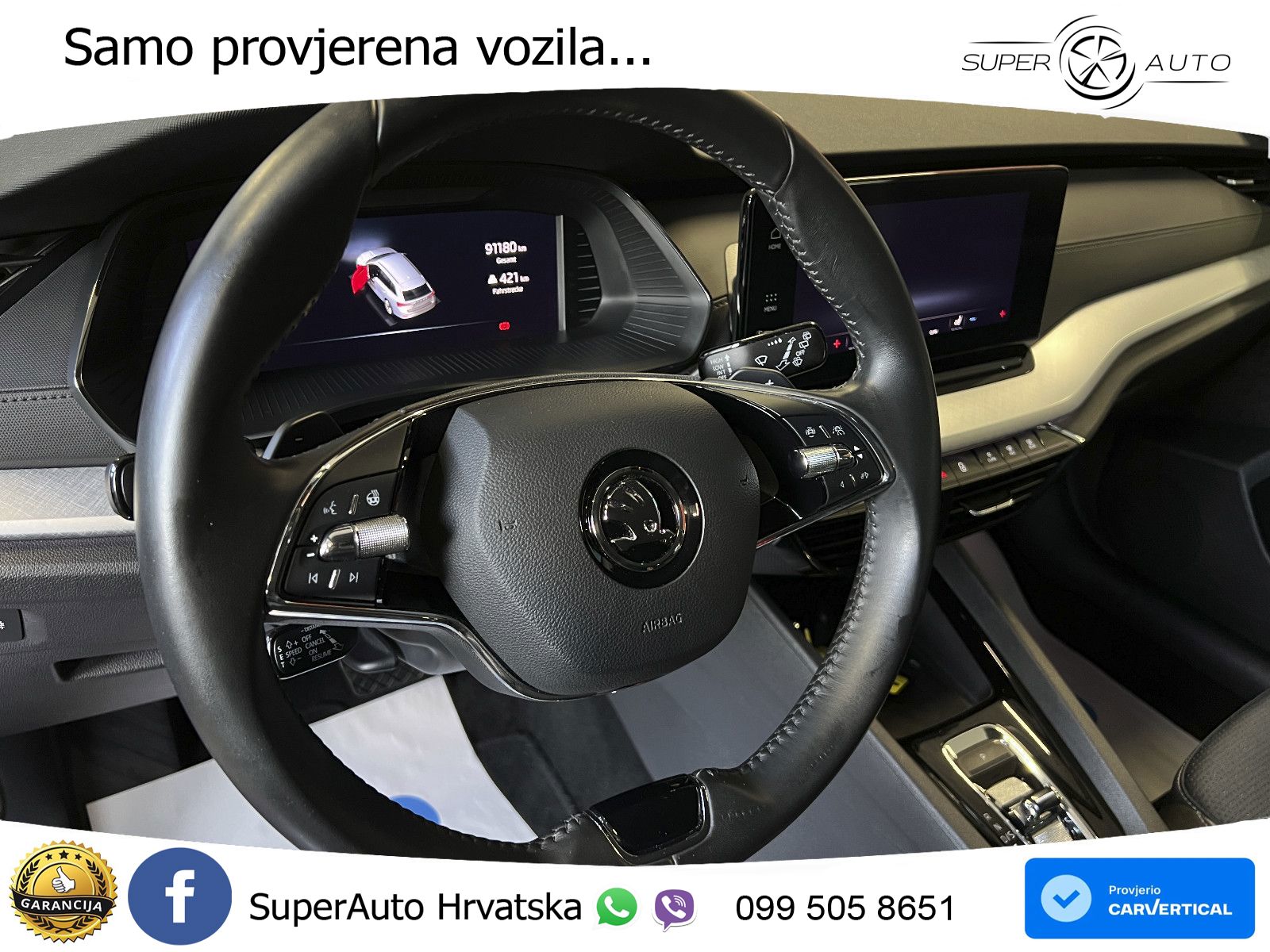 Škoda Octavia Combi 2.0 TDI (150 KS) DSG LED+GR SJED+ACC