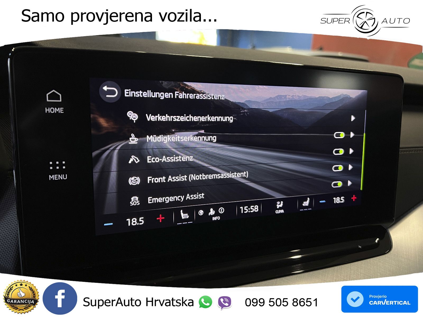 Škoda Octavia Combi 2.0 TDI (150 KS) DSG LED+GR SJED+ACC