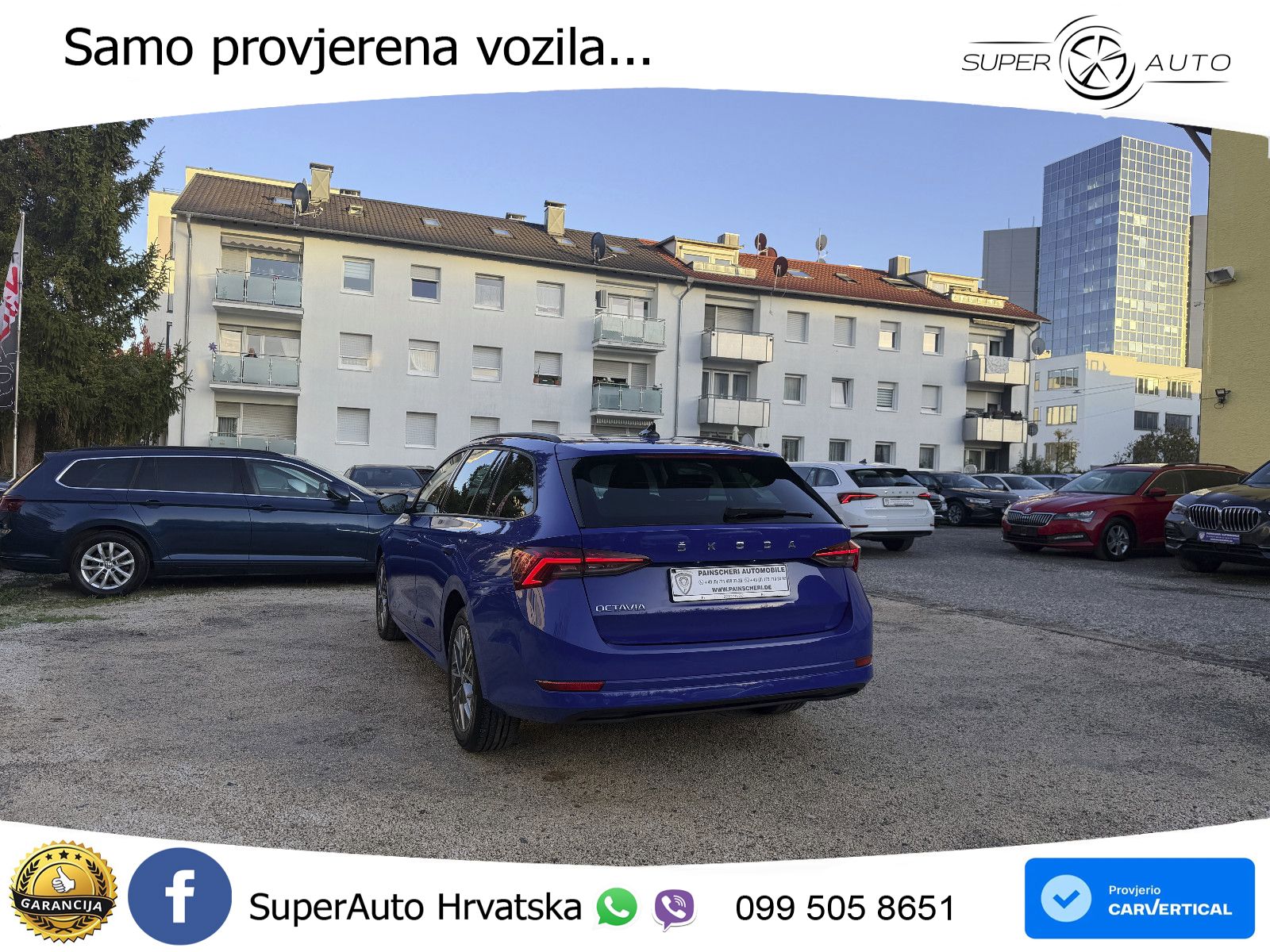 Škoda Octavia Combi 2.0 TDI (150 KS) DSG LED+GR SJED+ACC