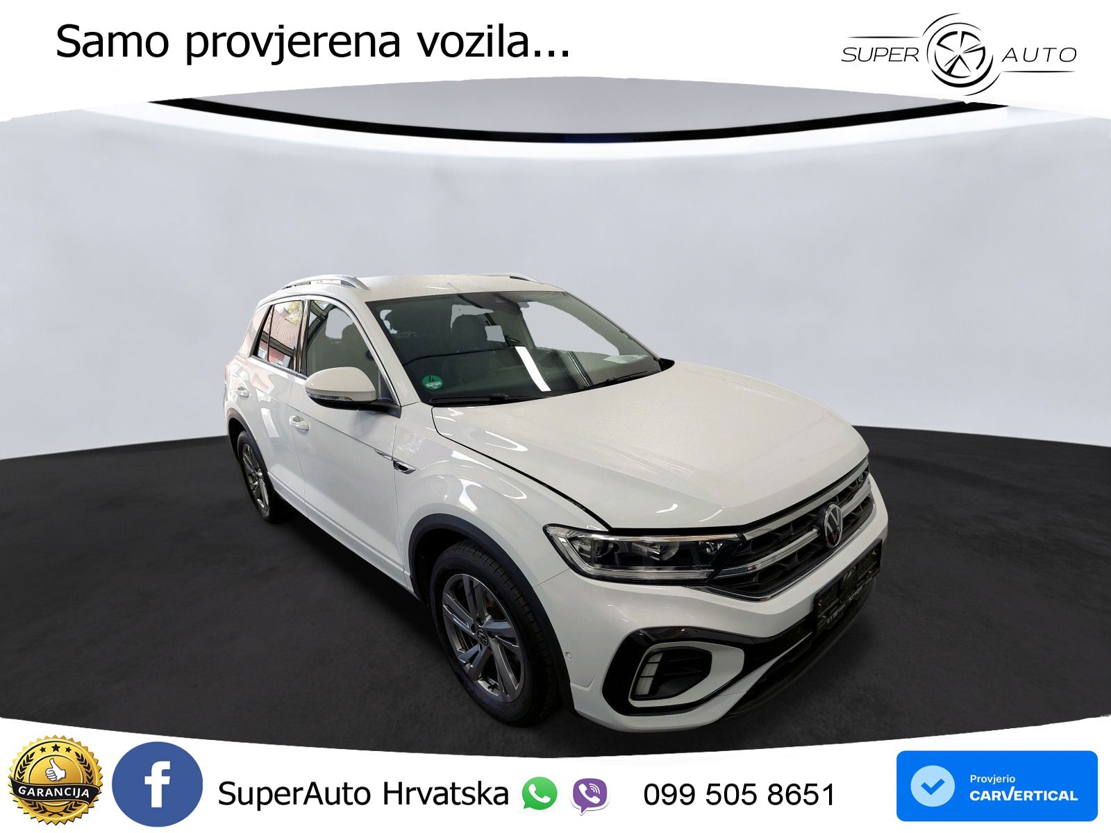 Volkswagen T-Roc 1.5 TSI (150 KS) DSG R-Line LED+GR SJED+ACC