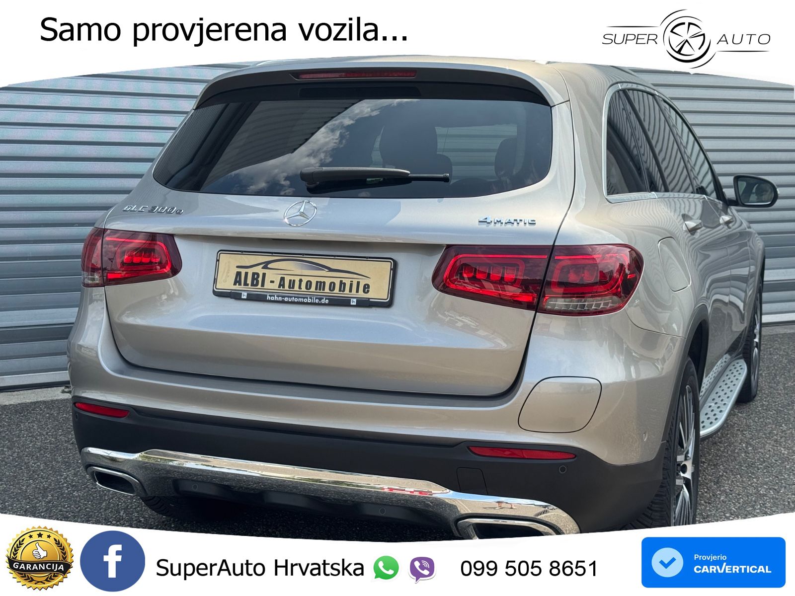 Mercedes GLC 300e (320 KS) 4MATIC 9G-TRONIC