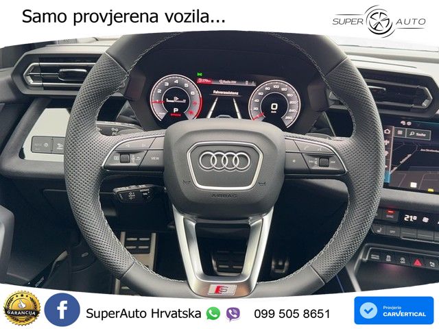 Audi A3 Limuzina 35 TFSI (150 KS) S tronic S line MATRIX+GR SJED+KAM