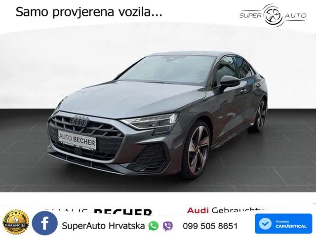 Audi A3 Limuzina 35 TFSI (150 KS) S tronic S line MATRIX+GR SJED+KAM