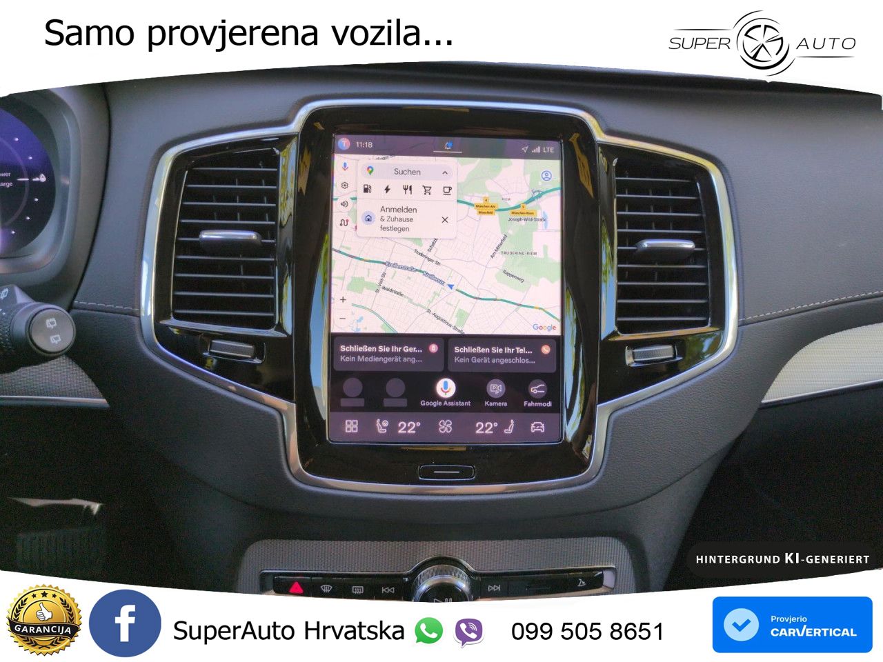 Volvo XC90 2.0 T8 AWD Automatic LED+GR SJED+ACC
