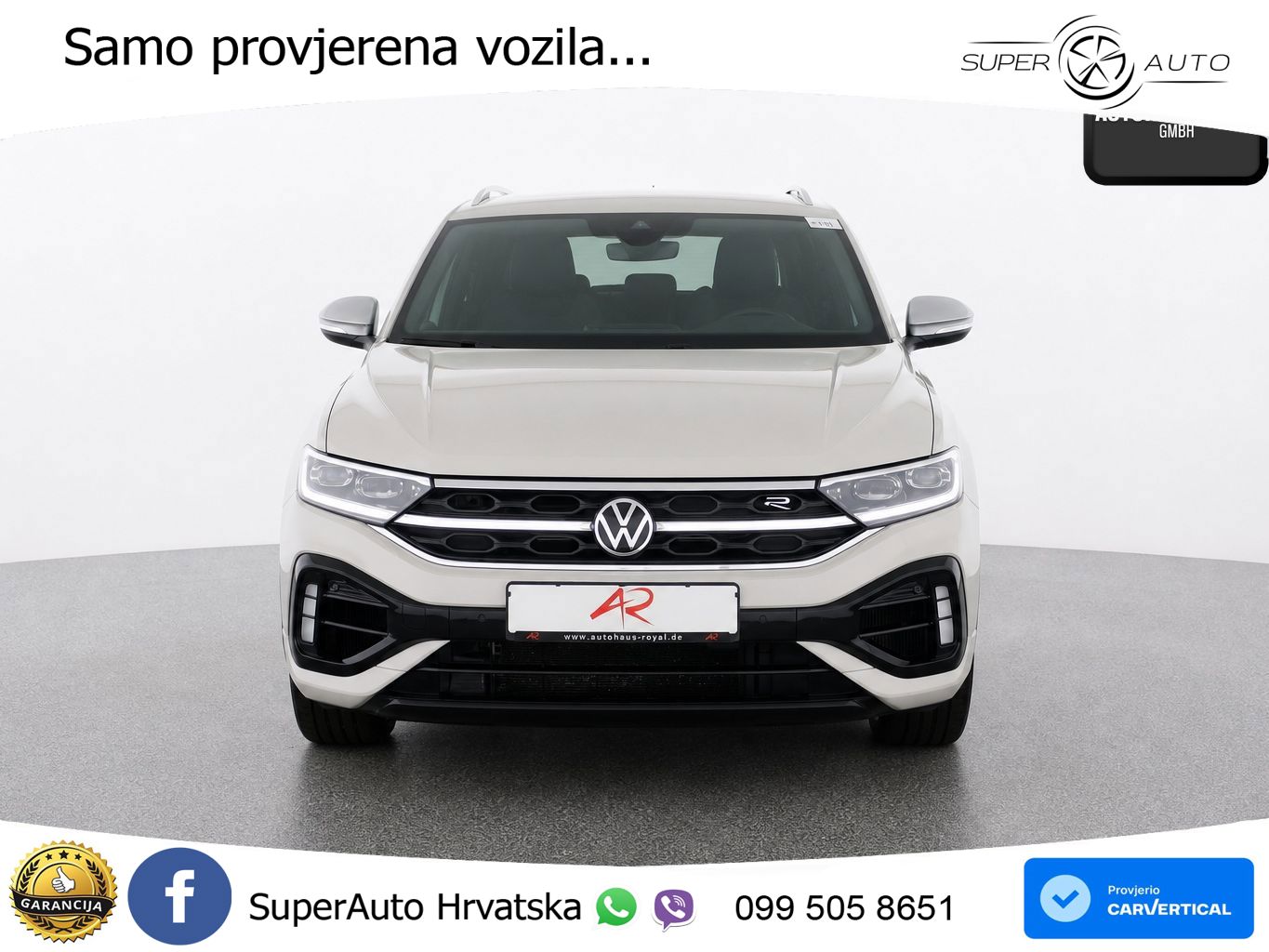 Volkswagen T-Roc I R 2.0 TSI (300 KS) OPF 4M DSG MATRIX+GR SJED+KAM