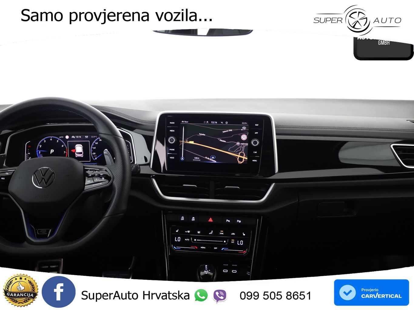 Volkswagen T-Roc I R 2.0 TSI (300 KS) OPF 4M DSG MATRIX+GR SJED+KAM