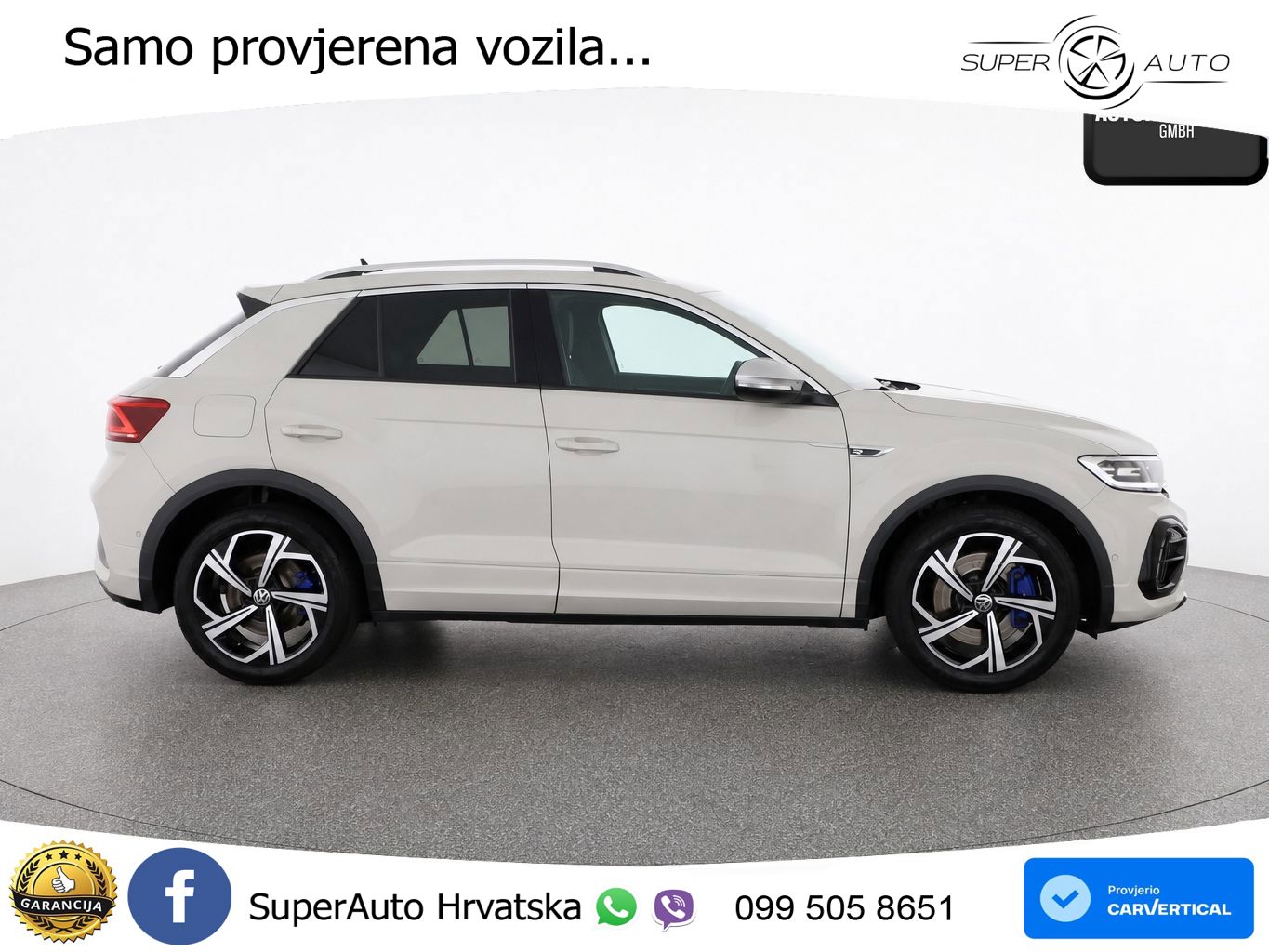 Volkswagen T-Roc I R 2.0 TSI (300 KS) OPF 4M DSG MATRIX+GR SJED+KAM