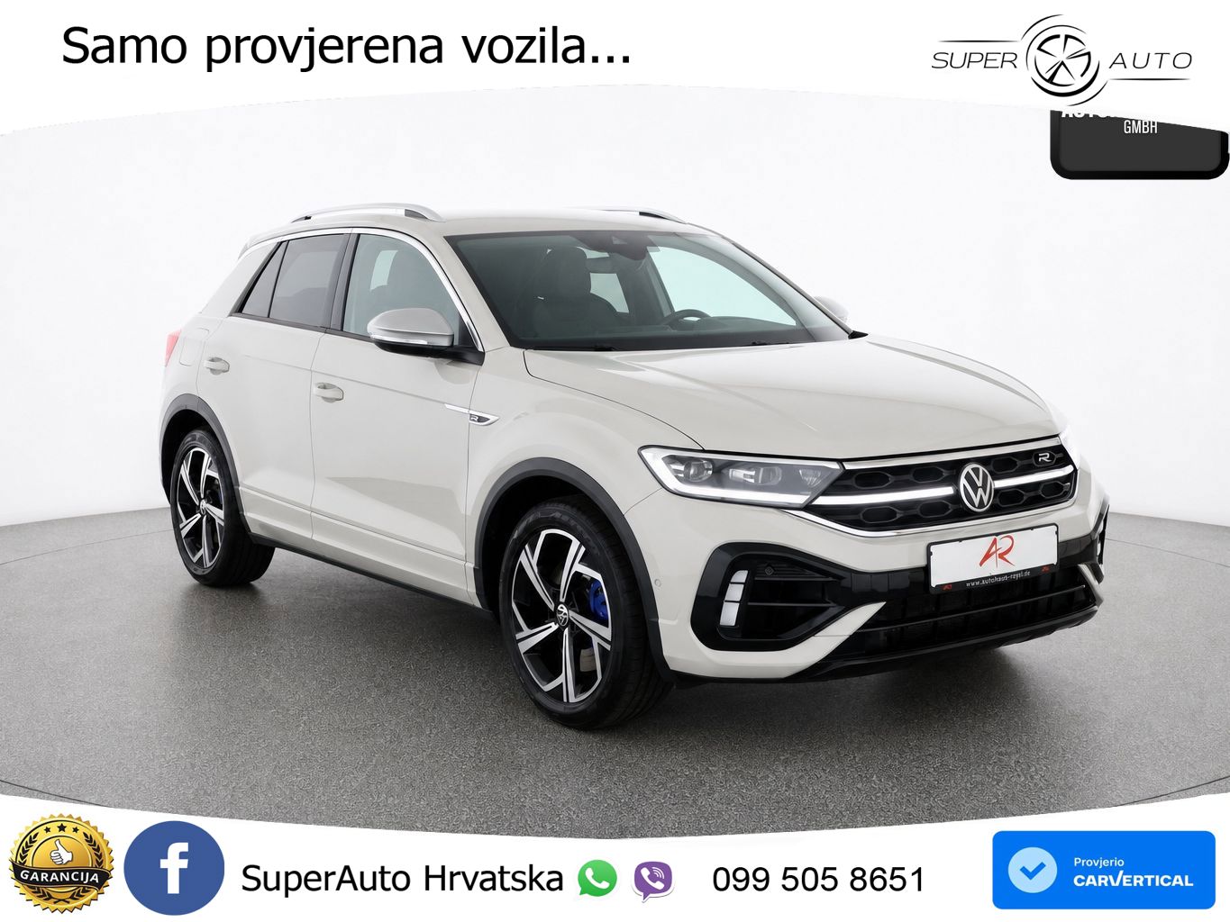 Volkswagen T-Roc I R 2.0 TSI (300 KS) OPF 4M DSG MATRIX+GR SJED+KAM