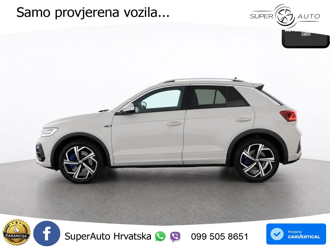 Volkswagen T-Roc I R 2.0 TSI (300 KS) OPF 4M DSG MATRIX+GR SJED+KAM