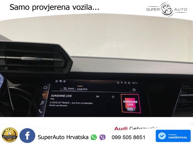 Audi A3 35 TFSI (150 KS) advanced