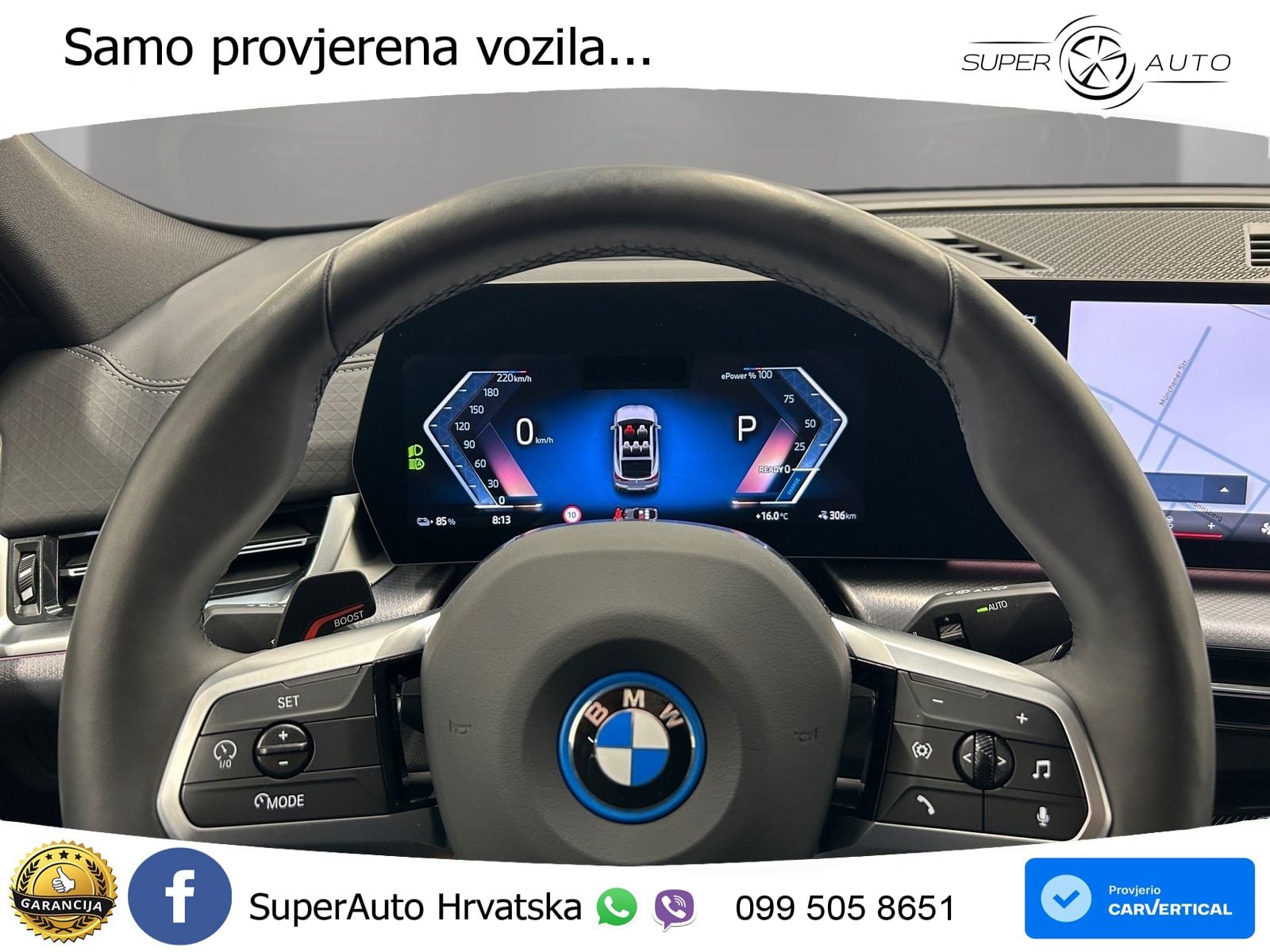BMW iX2 66.5 kWh (313 KS) xDrive30 M Sport LED+GR SJED+ACC