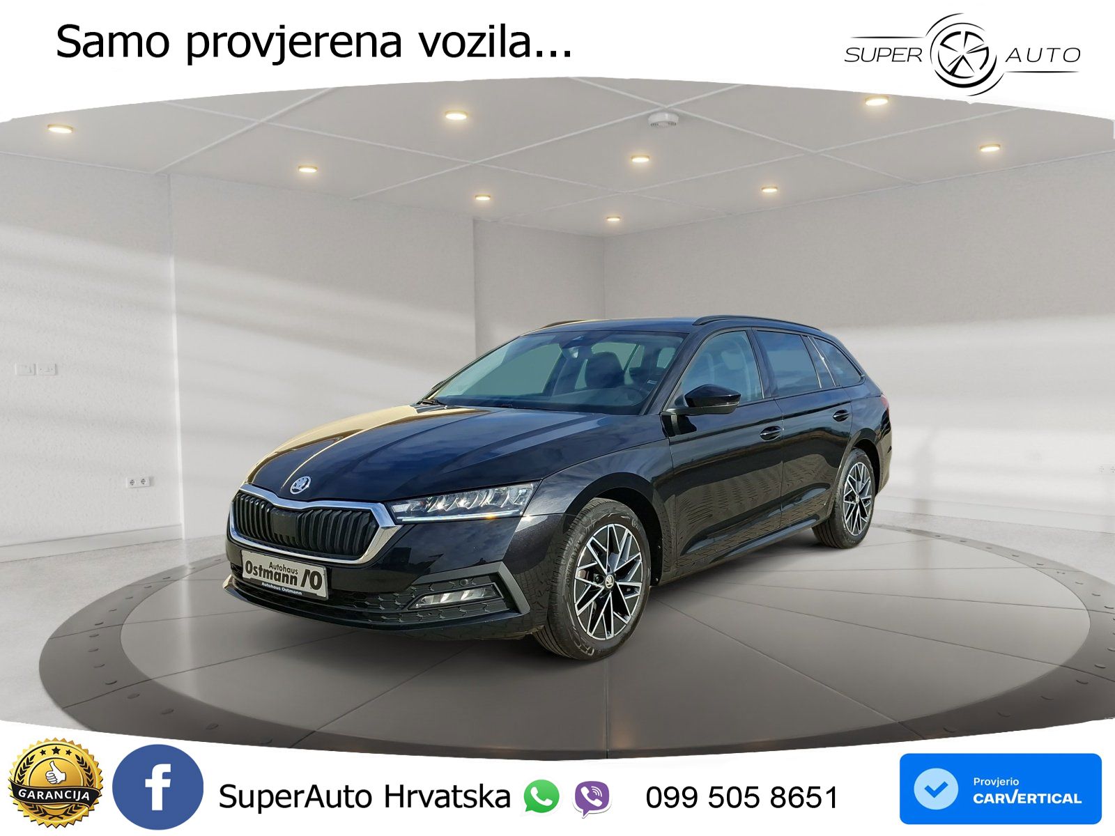 Škoda Octavia Combi 2.0 TDI (116 KS) LED+GR SJED+ACC