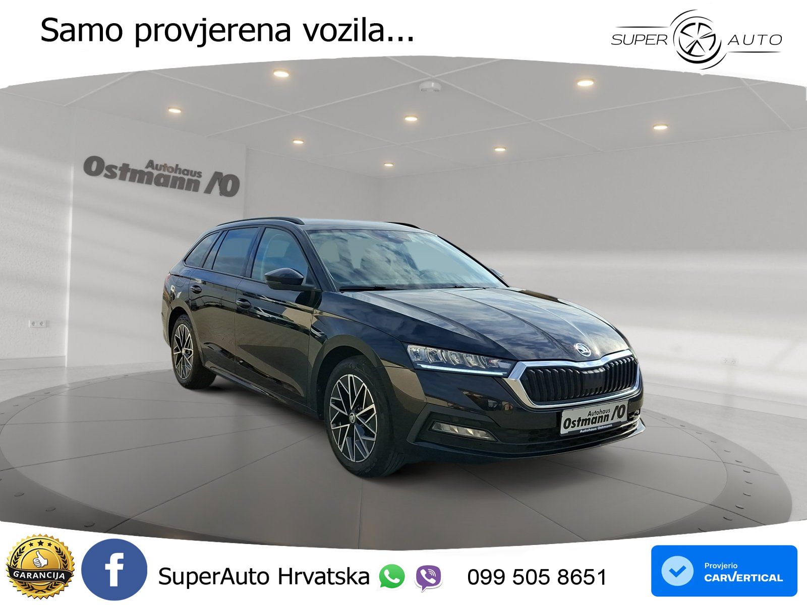 Škoda Octavia Combi 2.0 TDI (116 KS) LED+GR SJED+ACC