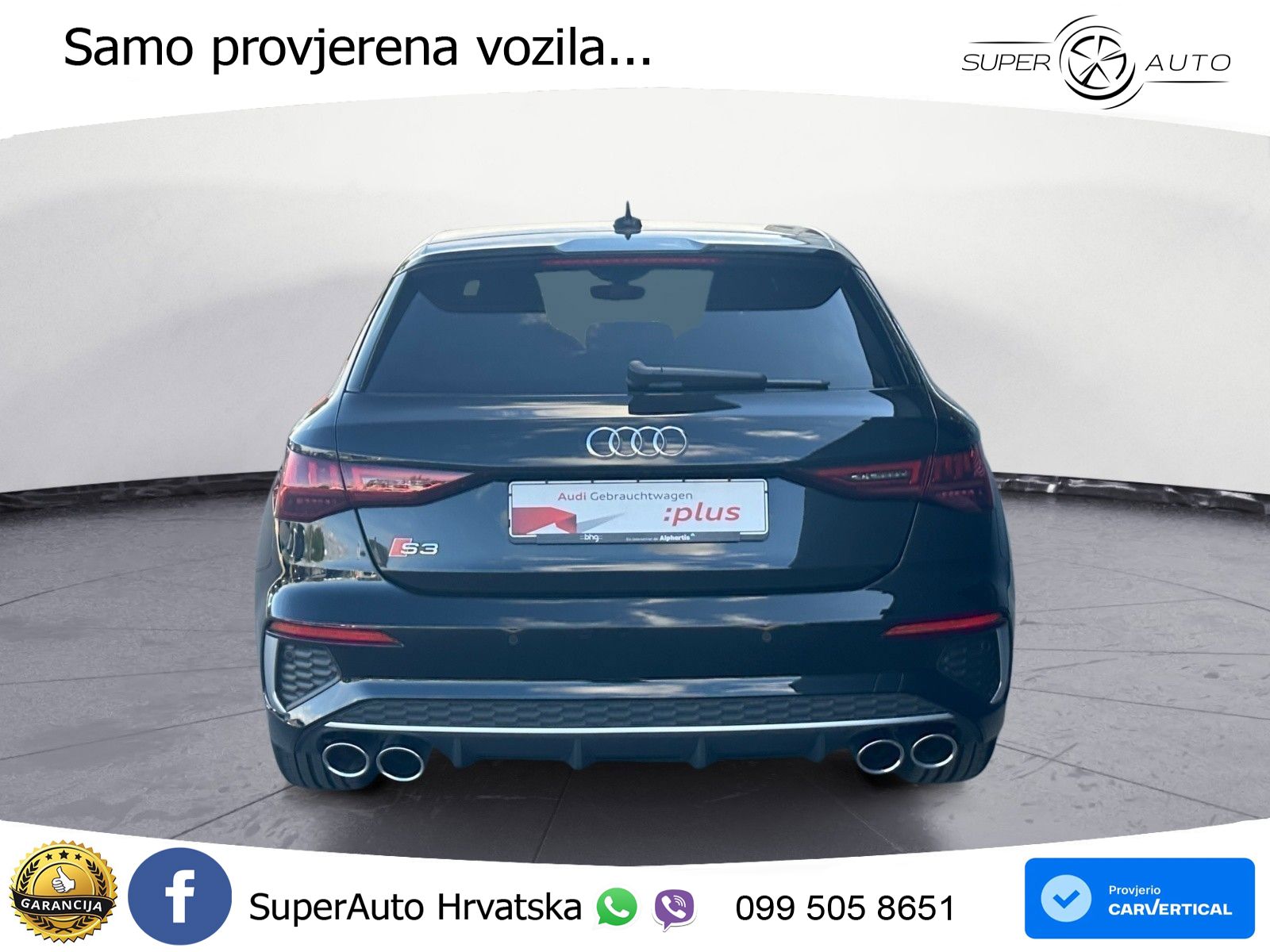 Audi S3 2.0 TFSI (310 KS) quattro S tronic